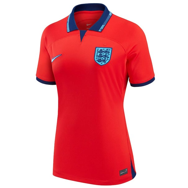 Camiseta Inglaterra Replica Segunda Ropa Mujer 2022/23